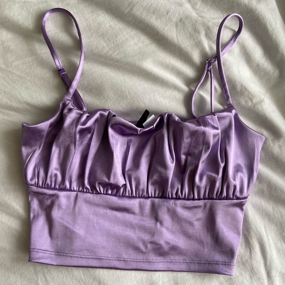 NWOT lilac H&M top